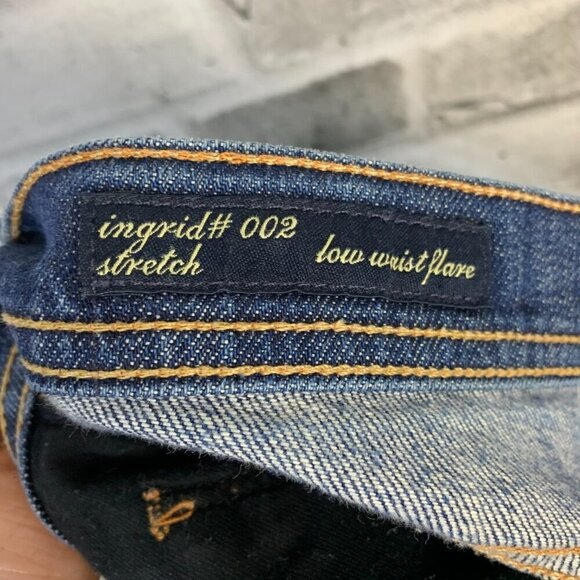 Citzens of Humanity Low Waist Flare Ingrid Stretch Jeans - Picture 10 of 12